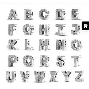 Pandora Diamond Letter Charm